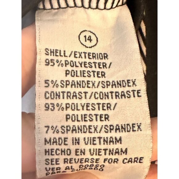 Shelby & Palmer Colorful Striped Dress Size 14 - Picture 4 of 4